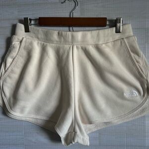 The North Face Women’s Shorts- Tri Shorts/Simple Logo Gardenia White Size: Large